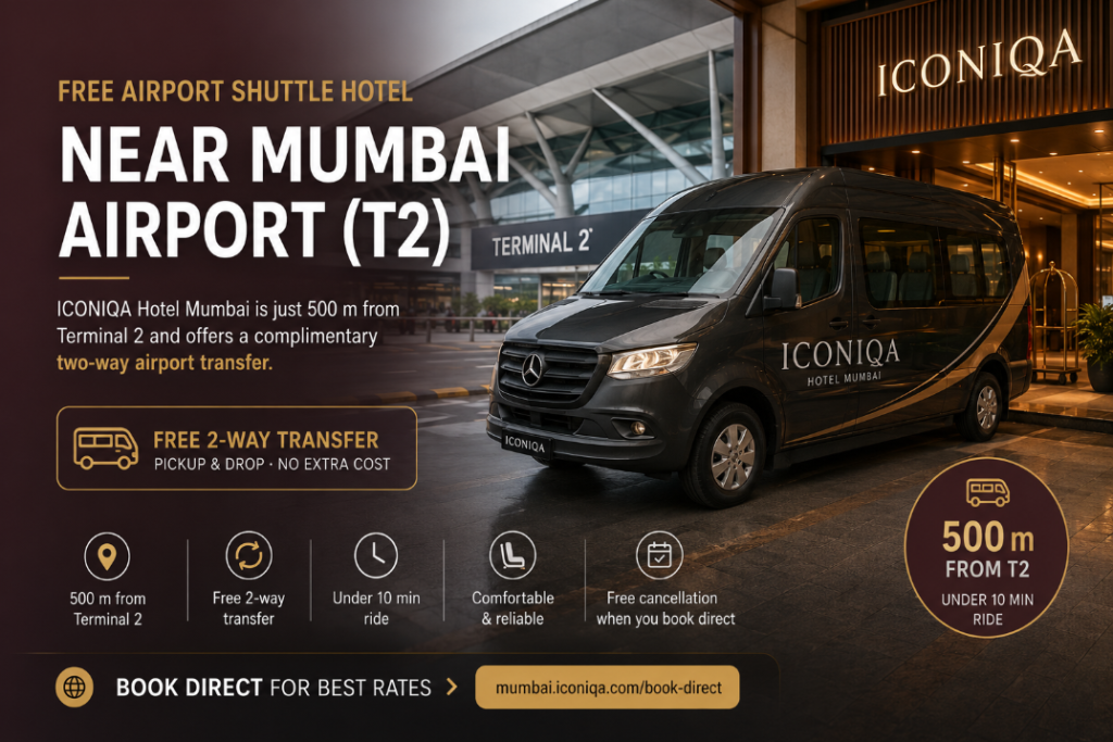 Hotels With a Free Airport Shuttle Near Mumbai Airport (T2)
